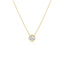 Diamond Bezel Set Pendant