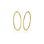 Diamond Grand Hoops
