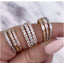 Baguette Diamond Stackable Ring