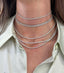 Diamond Tennis Choker Necklace