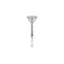 Oval Cut Diamond Ring Pavé Band